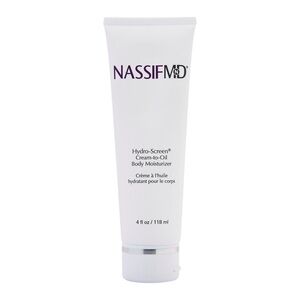 NassifMD Hydro-Screen Cream-to-Oil Body Moisturizer